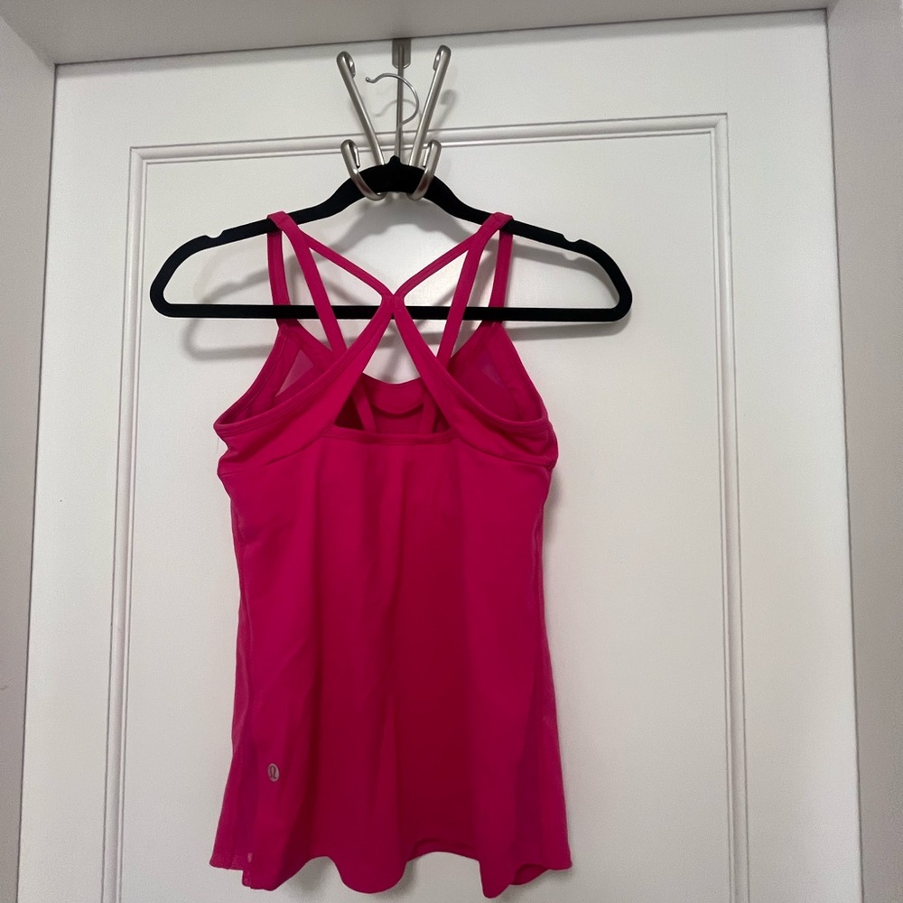Lululemon Pink Tank Top